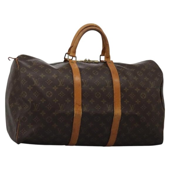 LOUIS VUITTON Monogram Keepall 50 Boston Bag - Picture 14 of 16